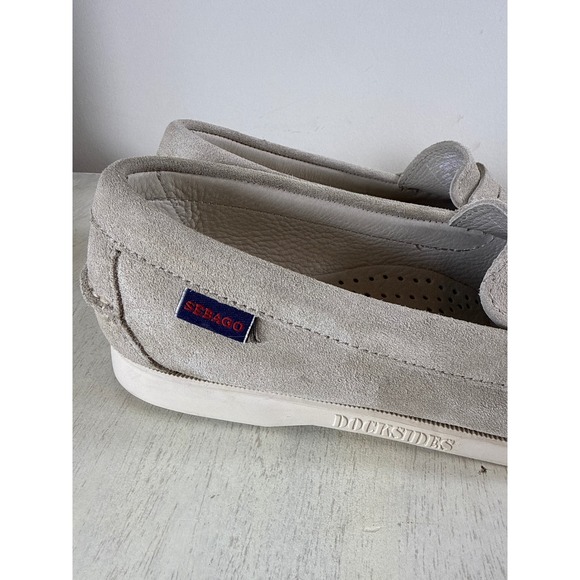 Sebago Docksides Suede Leather Boat Shoe Loafer Slip On Women Size US 10 EU‎ 41 - Picture 2 of 9